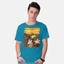 Itchy Scratchy Scream-mens basic tee-leepianti