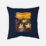 Itchy Scratchy Scream-none removable cover w insert throw pillow-leepianti