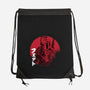 Red Sun Fett-none drawstring bag-DrMonekers