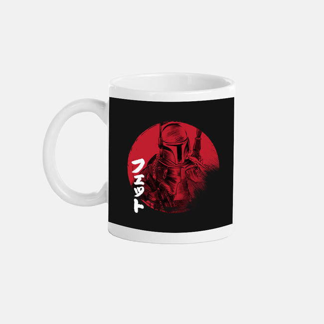 Red Sun Fett-none glossy mug-DrMonekers