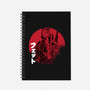 Red Sun Fett-none dot grid notebook-DrMonekers