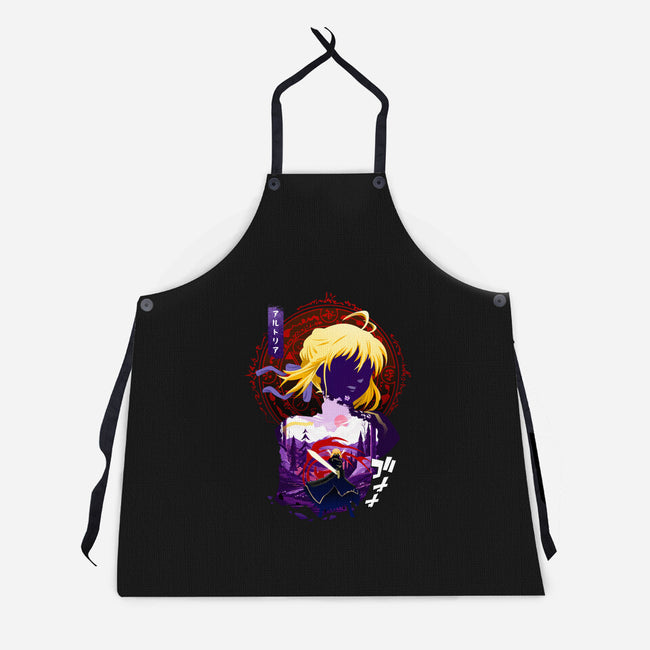 King Of Knights Girl-unisex kitchen apron-bellahoang