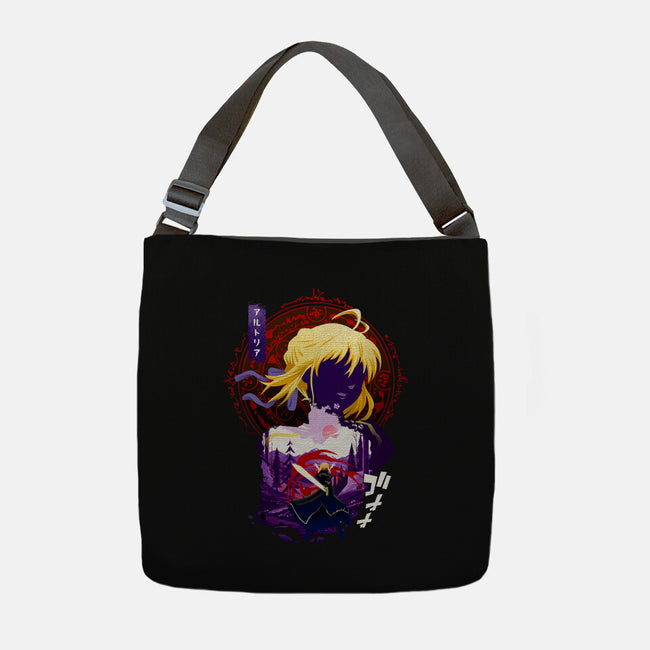 King Of Knights Girl-none adjustable tote bag-bellahoang