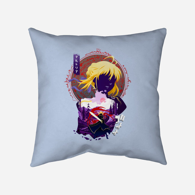 King Of Knights Girl-none removable cover w insert throw pillow-bellahoang
