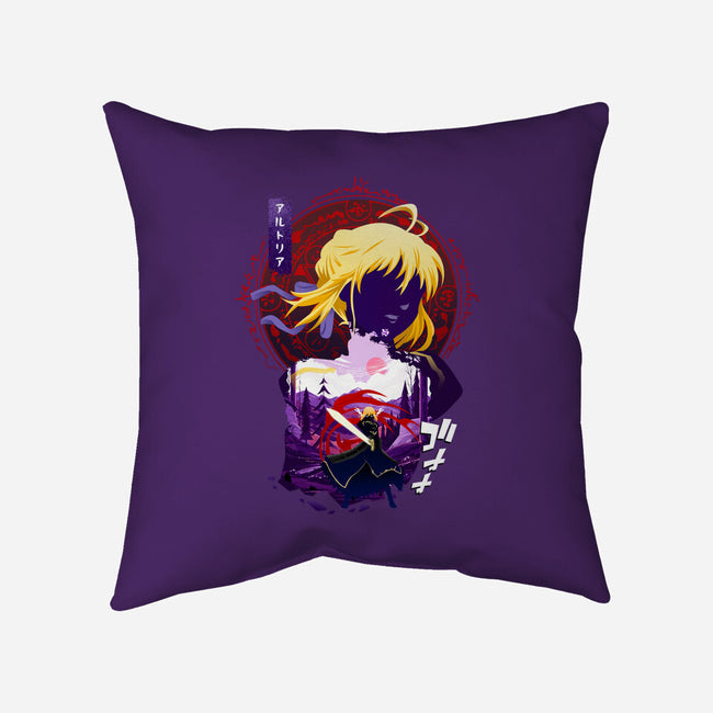 King Of Knights Girl-none removable cover w insert throw pillow-bellahoang