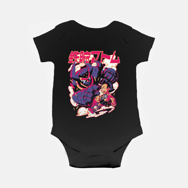 The Mighty-baby basic onesie-1Wing