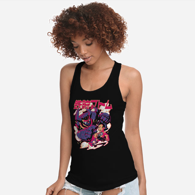 The Mighty-womens racerback tank-1Wing