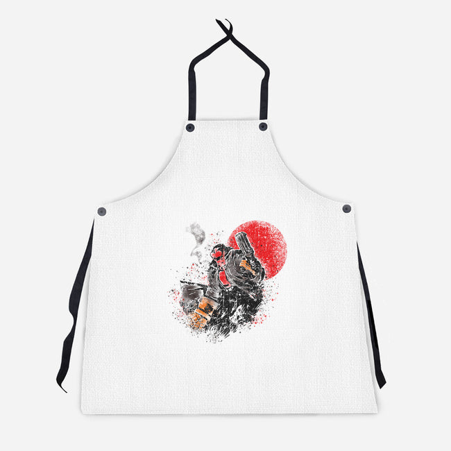 Hell-Bent-unisex kitchen apron-turborat14
