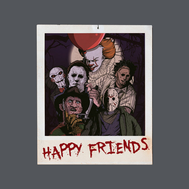 Happy Friends-none matte poster-Conjura Geek