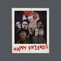 Happy Friends-none glossy sticker-Conjura Geek