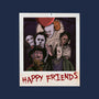 Happy Friends-none zippered laptop sleeve-Conjura Geek