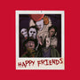 Happy Friends-none zippered laptop sleeve-Conjura Geek