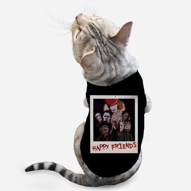 Happy Friends-cat basic pet tank-Conjura Geek