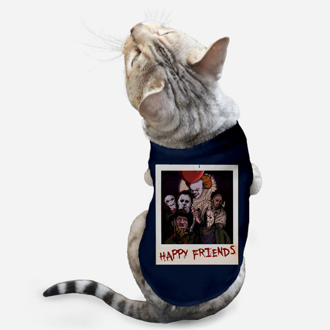 Happy Friends-cat basic pet tank-Conjura Geek