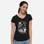 Cosmic Gear 5th-womens v-neck tee-fanfreak1