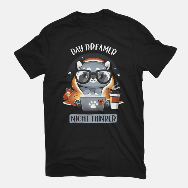 Nocturnal Personality-unisex basic tee-Snouleaf