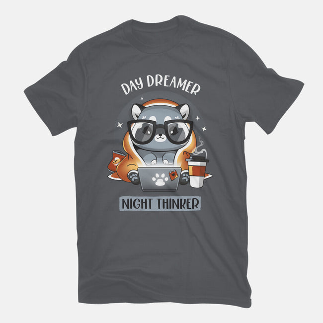 Nocturnal Personality-mens basic tee-Snouleaf