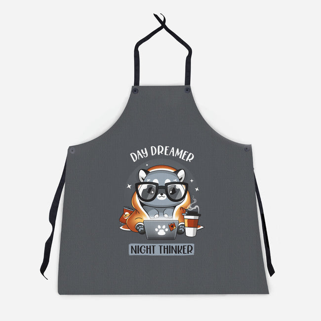 Nocturnal Personality-unisex kitchen apron-Snouleaf