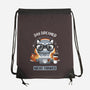 Nocturnal Personality-none drawstring bag-Snouleaf