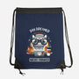Nocturnal Personality-none drawstring bag-Snouleaf