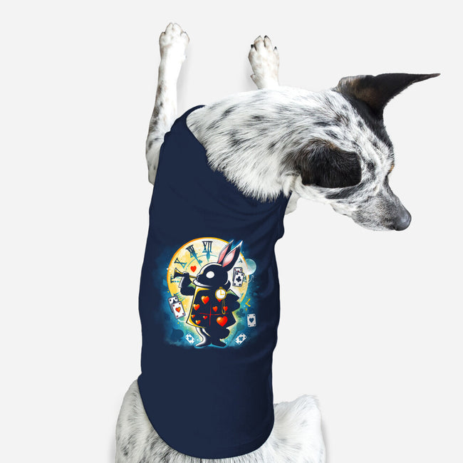 White Rabbit-dog basic pet tank-Vallina84