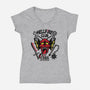 Hellfire-womens v-neck tee-jrberger