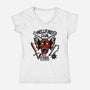 Hellfire-womens v-neck tee-jrberger