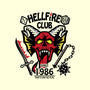 Hellfire-none removable cover w insert throw pillow-jrberger