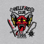 Hellfire-womens off shoulder sweatshirt-jrberger