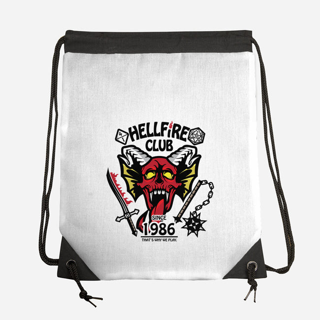 Hellfire-none drawstring bag-jrberger