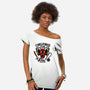 Hellfire-womens off shoulder tee-jrberger