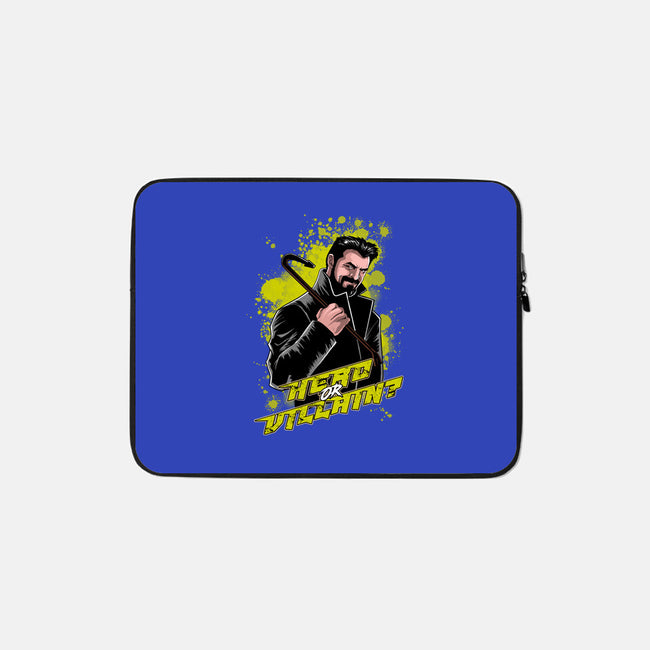 Hero Or Butcher?-none zippered laptop sleeve-Diego Oliver