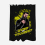 Hero Or Butcher?-none polyester shower curtain-Diego Oliver