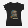 I Remember Damage-womens v-neck tee-kg07