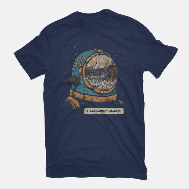 I Remember Damage-womens basic tee-kg07