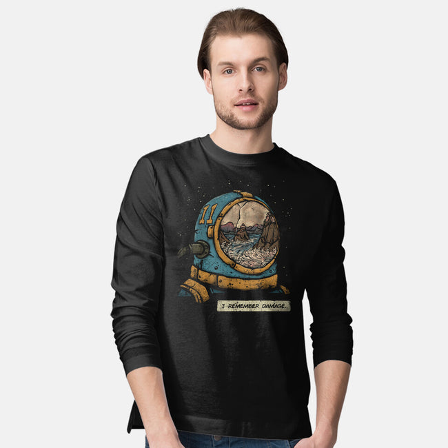 I Remember Damage-mens long sleeved tee-kg07