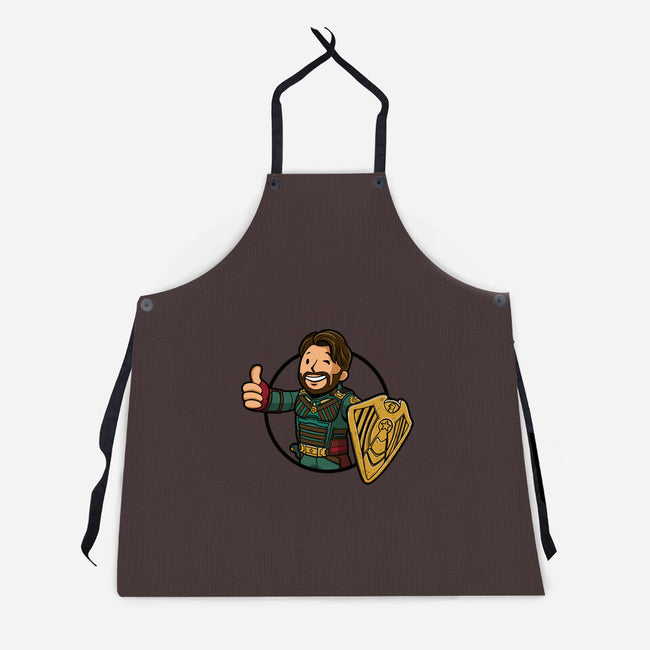 Vault Soldier Boy-unisex kitchen apron-Boggs Nicolas