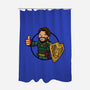 Vault Soldier Boy-none polyester shower curtain-Boggs Nicolas