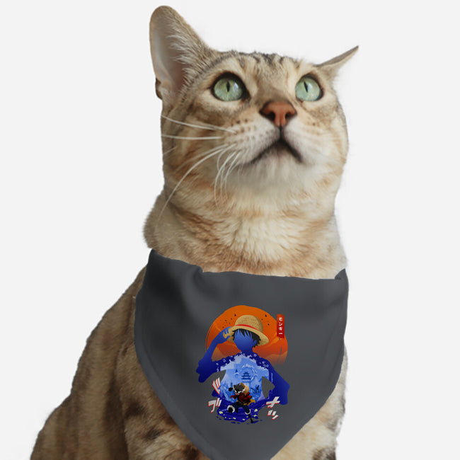 Pirate King Wano-cat adjustable pet collar-bellahoang