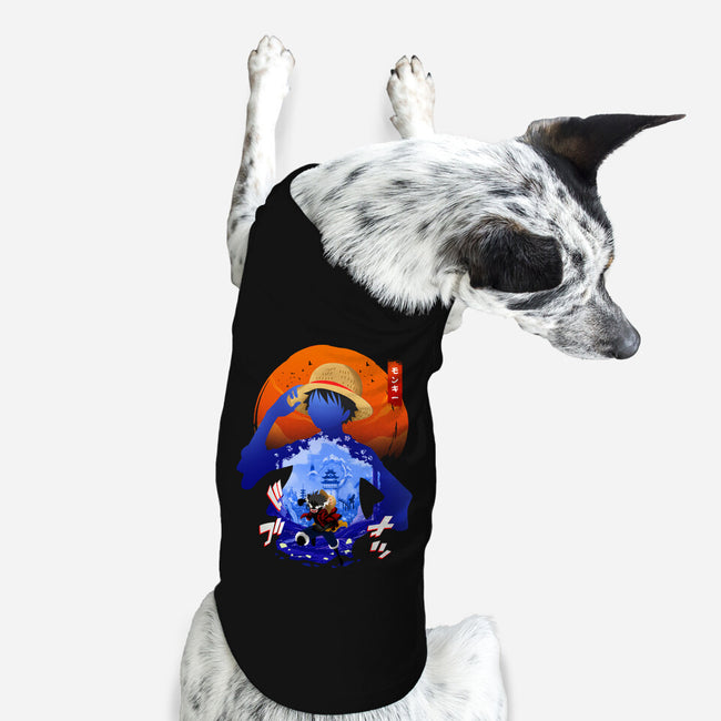 Pirate King Wano-dog basic pet tank-bellahoang