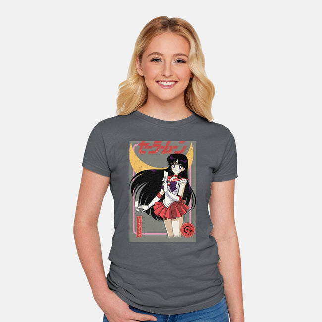Rei Hino Mars-womens fitted tee-bellahoang