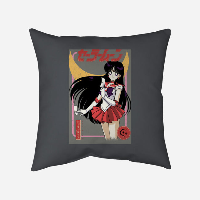 Rei Hino Mars-none removable cover w insert throw pillow-bellahoang