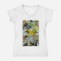 Shonen Anime Classics-womens v-neck tee-Bellades