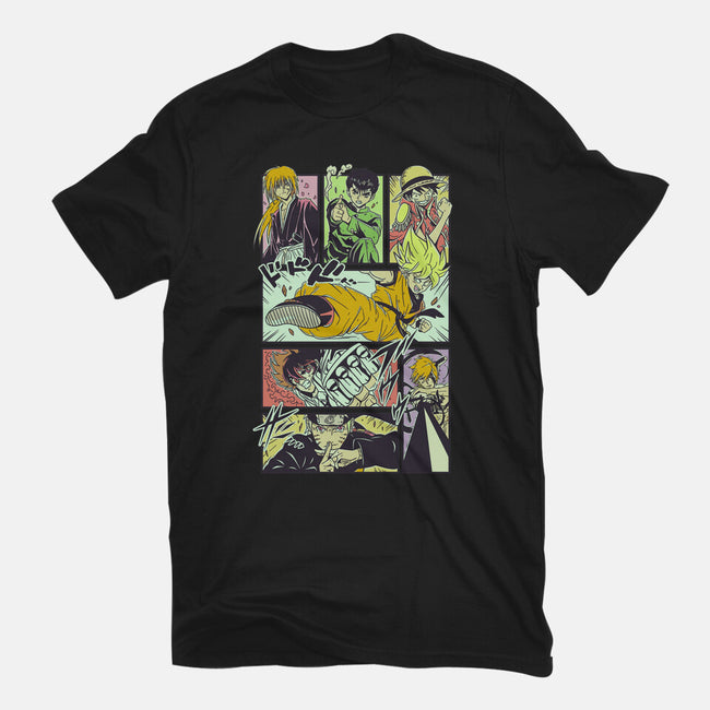 Shonen Anime Classics-youth basic tee-Bellades