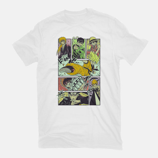 Shonen Anime Classics-mens premium tee-Bellades