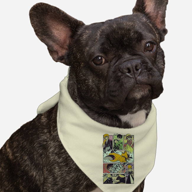 Shonen Anime Classics-dog bandana pet collar-Bellades