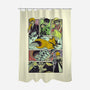 Shonen Anime Classics-none polyester shower curtain-Bellades