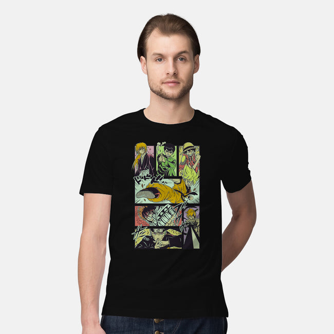 Shonen Anime Classics-mens premium tee-Bellades
