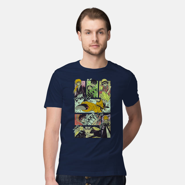Shonen Anime Classics-mens premium tee-Bellades
