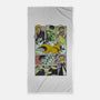 Shonen Anime Classics-none beach towel-Bellades